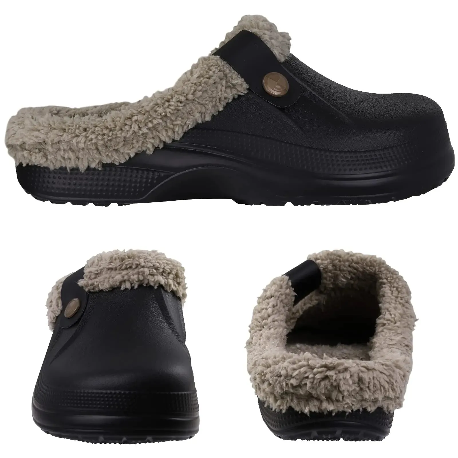 Warm UGG Clogs Slippers Women's Men's EVA Waterproof Non-slip