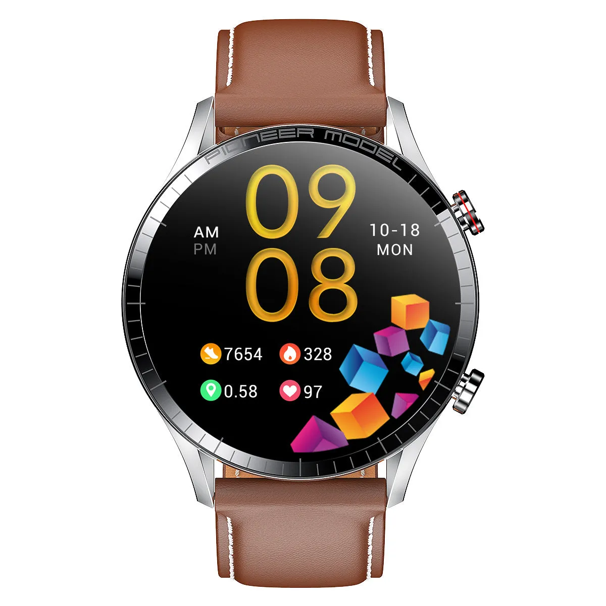 Wicreat WR23 Men Smart Watch Business Bluetooth Call