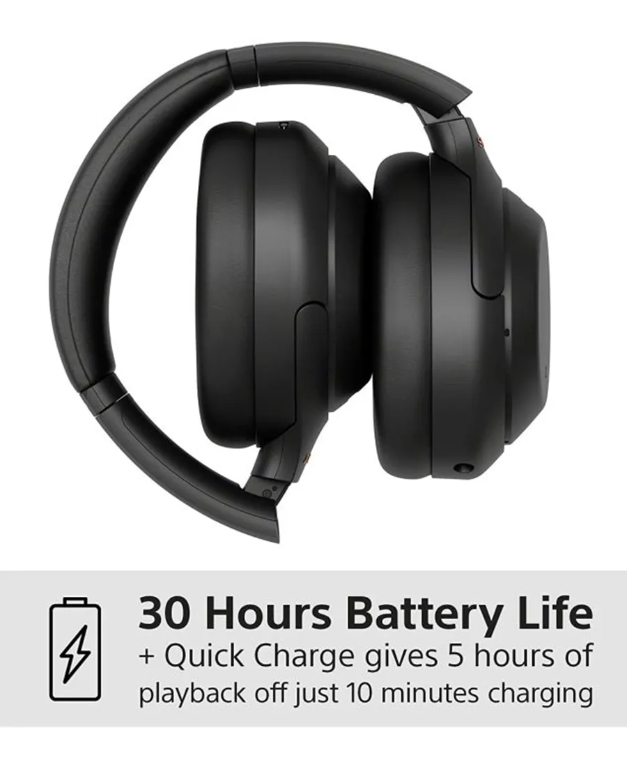 Wireless Over-Ear Noise Cancelling Headphones | Black