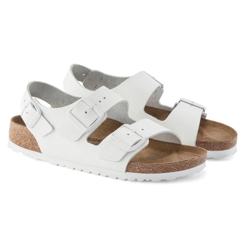 WOMEN'S BIRKENSTOCK MILANO 1025031 COLOR:  WHITE