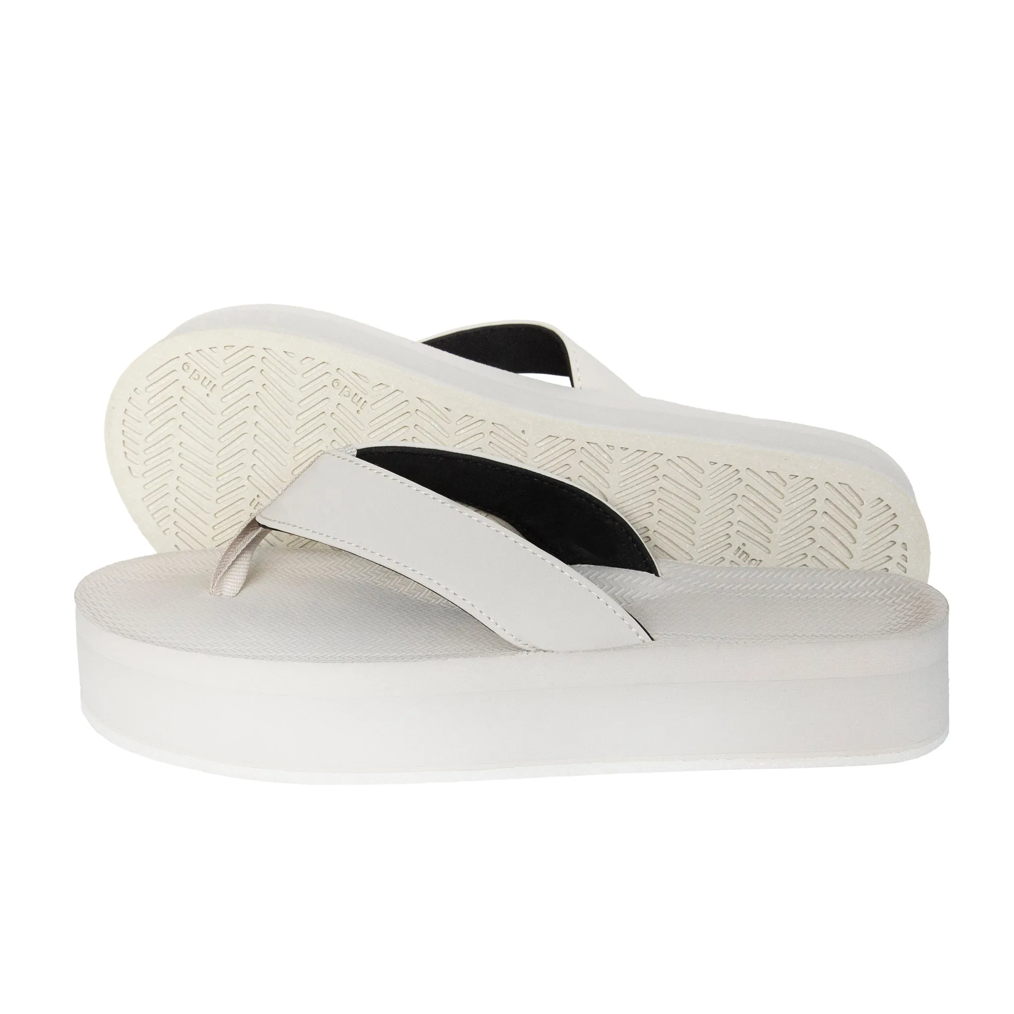 Women's Flip Flops Platform - Sea Salt / Sea Salt Sole