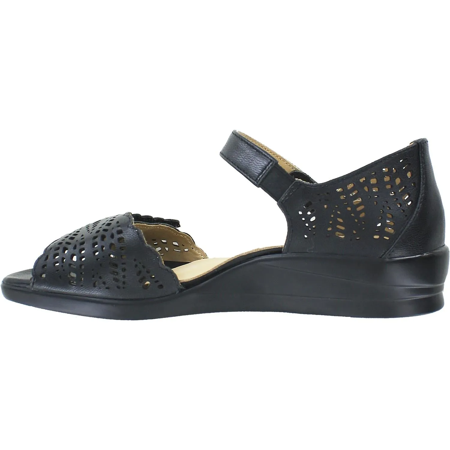 Women's Ziera Daphne Black Leather