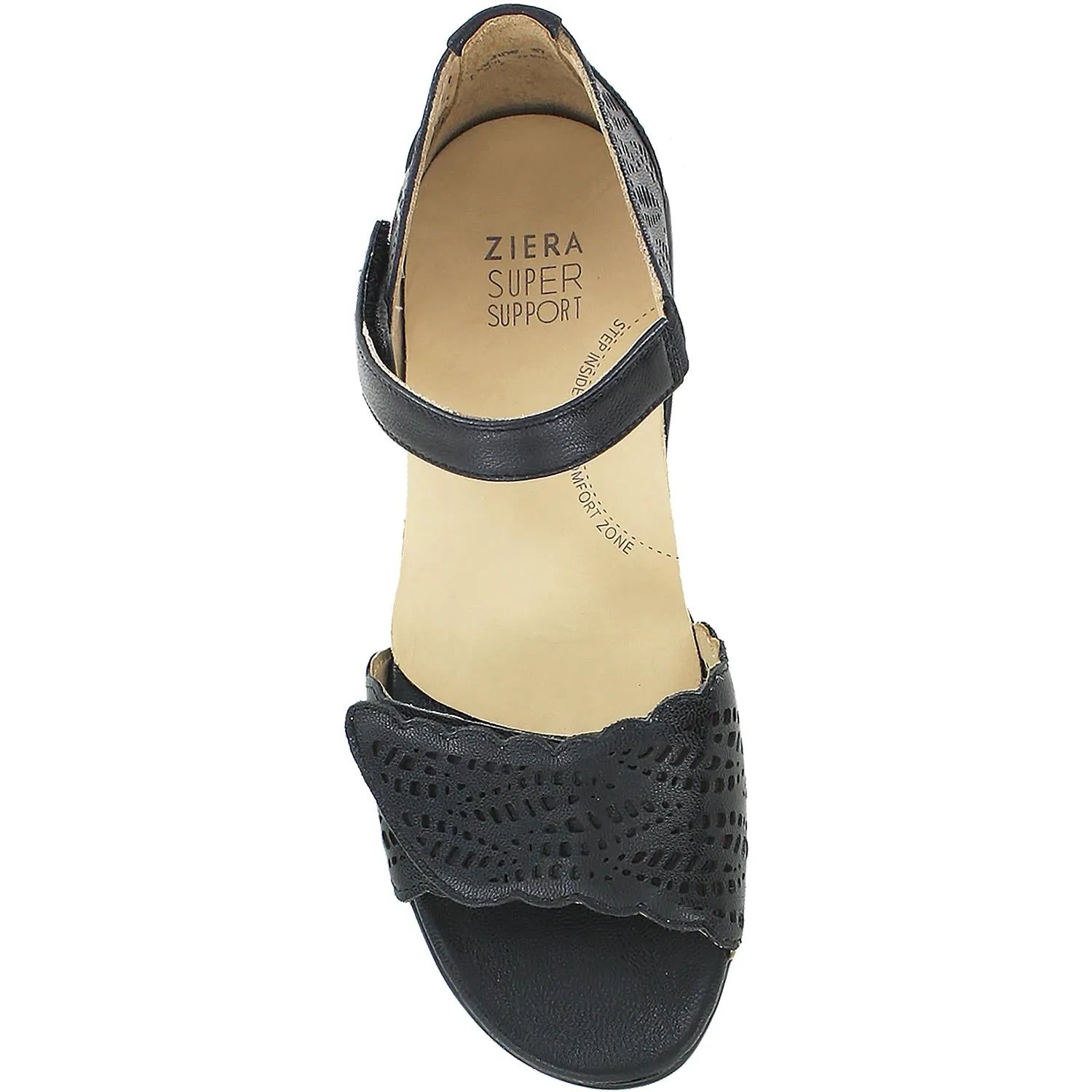 Women's Ziera Daphne Black Leather